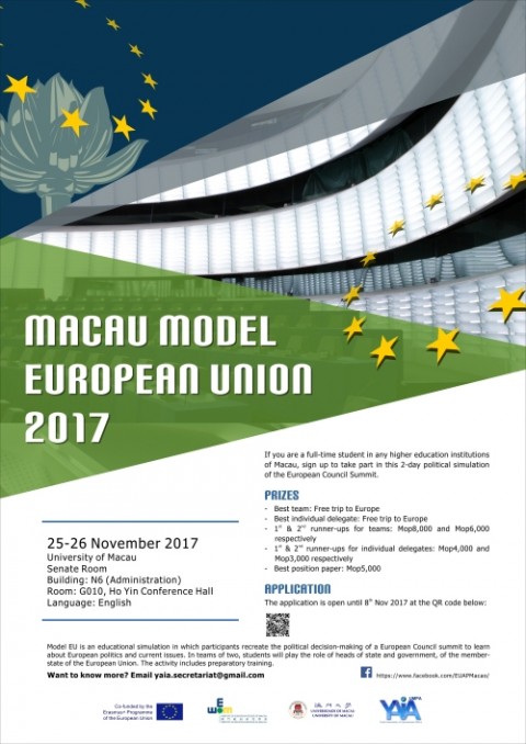 MACAU MODEL EUROPEAN UNION 2017